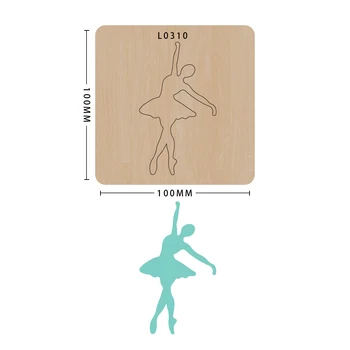

Character knife mold wood mold cutting die decoration, model L0310, suitable for common die cutting machines on the market
