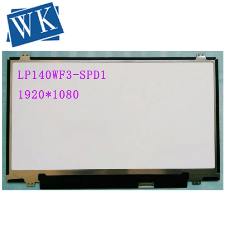LP140WF3-SPD1 Замена ЖК-дисплей светодиодной панели для lenovo ноутбука Панель FHD ips 1920X1080