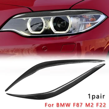 

Carbon Fiber Headlight Eyebrow Eyelid For BMW M2 F22 F23 220i 228i M235i 2014-18 Car Accessories Brand New And High Quality