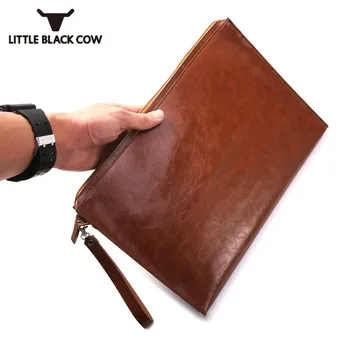 

Fashion Pu Leather Handbag Laptop Packing Protective Bag Softshell Zipper Envelope Portable Laptop Bag Small Computer Package