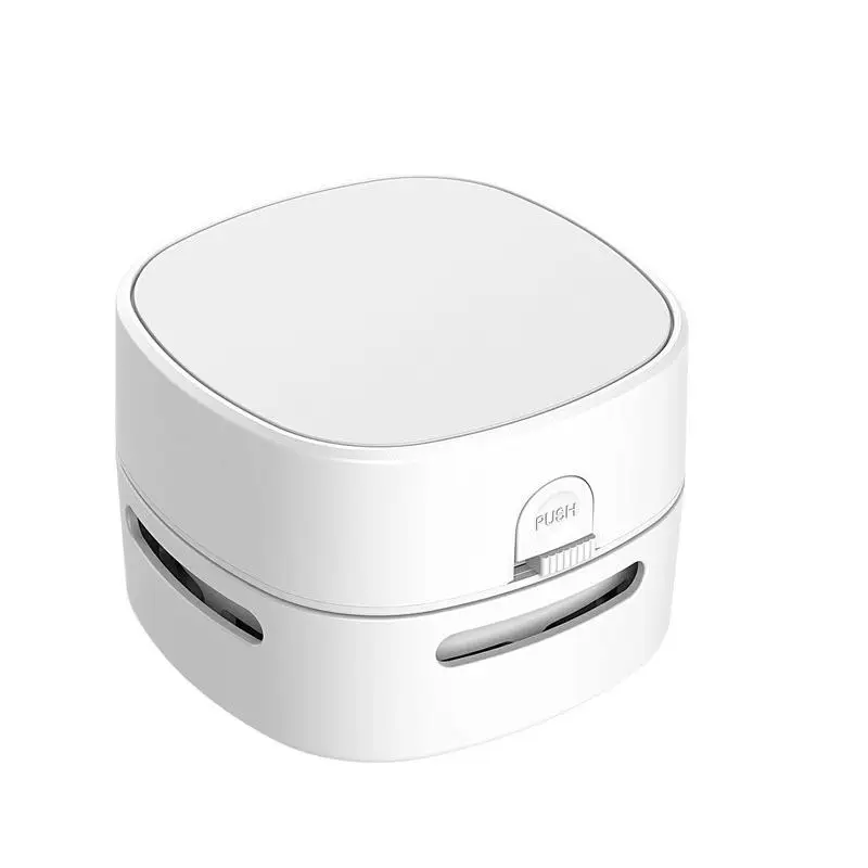 white Battery type Настольный пылесос компактный мини настольный робот для уборки дома и офиса и т. д. настольный мини-машина пылесборник - Цвет: white Battery type