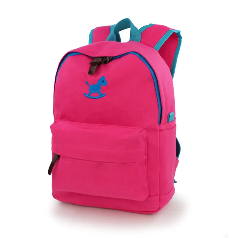 Детский рюкзак, милые сумки для мальчиков, детский сад, детские школьные сумки для девочек, школьные рюкзаки для девочек, 3 размера - Цвет: rose red large