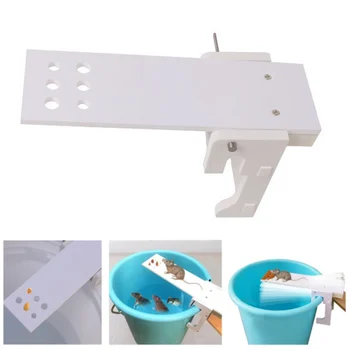 

Household Pest Controller Rat Trap Quick Kill Seesaw Mouse Catcher Bait Walk The Plank Mouse Trap Mice Cage Rat Control