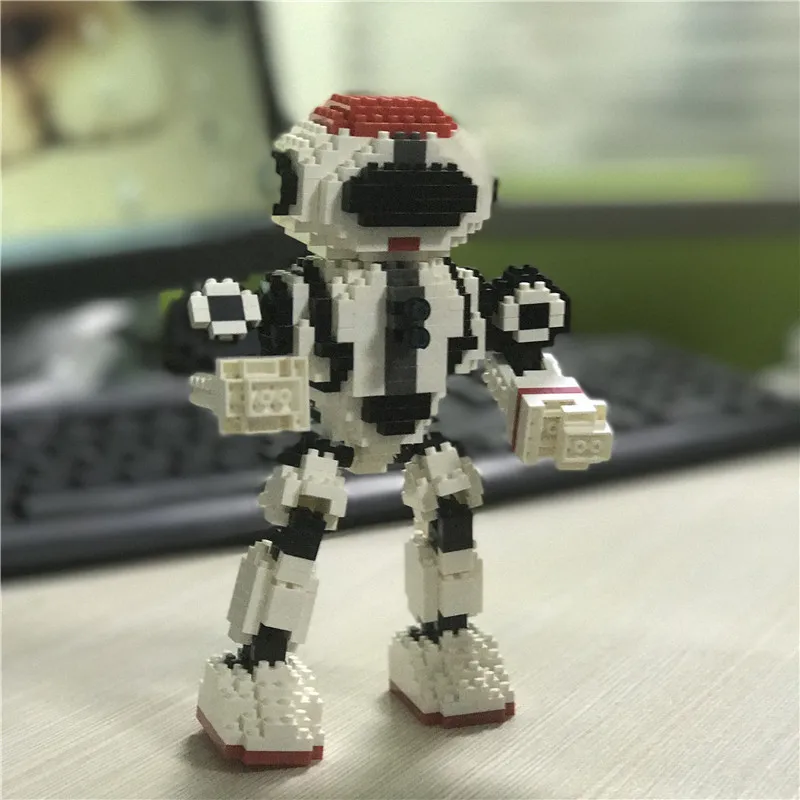 

YZ Micro Diamond Granule Building Blocks Funny than Robot Educational Assembled Building Blocks Robot Jigsaw Puzzle CHILDREN'S T
