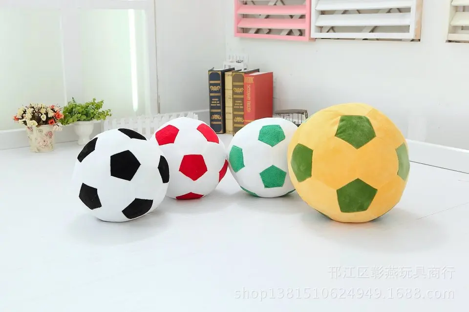 Футбольные плюшевые игрушки сферическая Подушка Кубок мира сувениры настраиваемый логотип