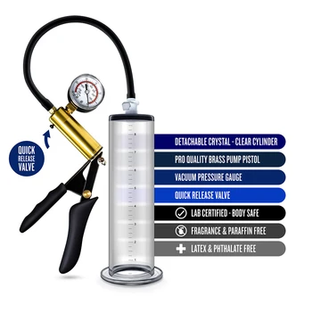 High-end male vacuum penis enlargement device masturbation device vacuum pump flange pump penis size cylinder full set 6