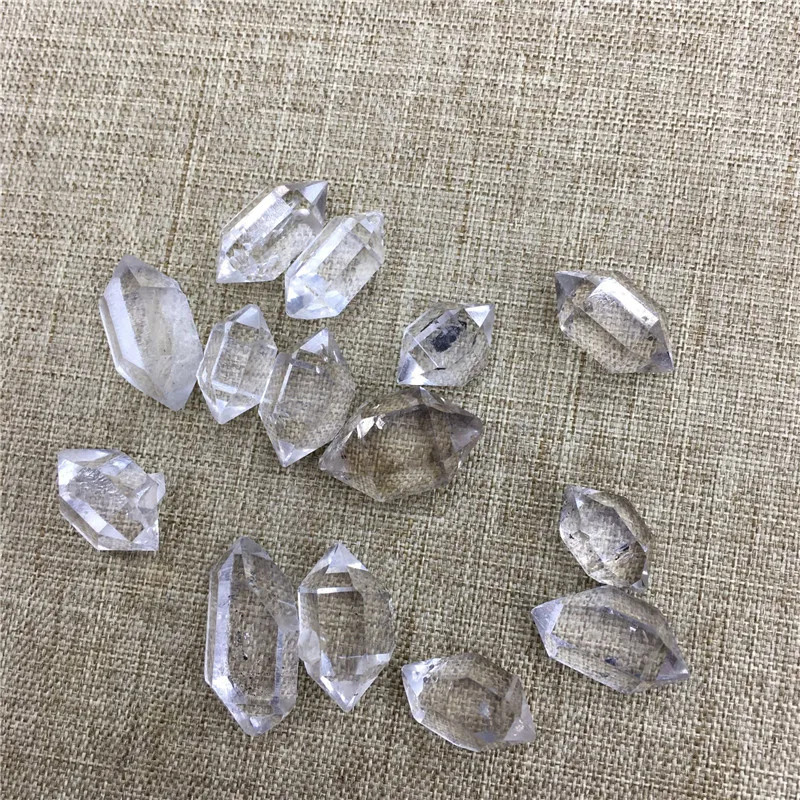 Jelas Herkimer Berlian Kristal Kuarsa-Herkimer NY Mineral Spesimen