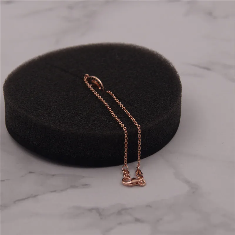 Высокое качество 925 пробы серебряный браслет pulseras de acero inoxidable para mujer - Цвет камня: 712161650