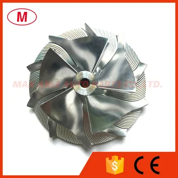 

K04 49.62/68.58mm 5+5 blades High Performance Turbo Billet compressor wheel/Aluminum 2618/Milling wheel for turbocharger