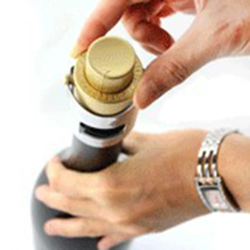 Нержавеющая-Сталь бутылка вакуумная пробка насос герметичный шампанское красноe Кепки штепсельной вилки