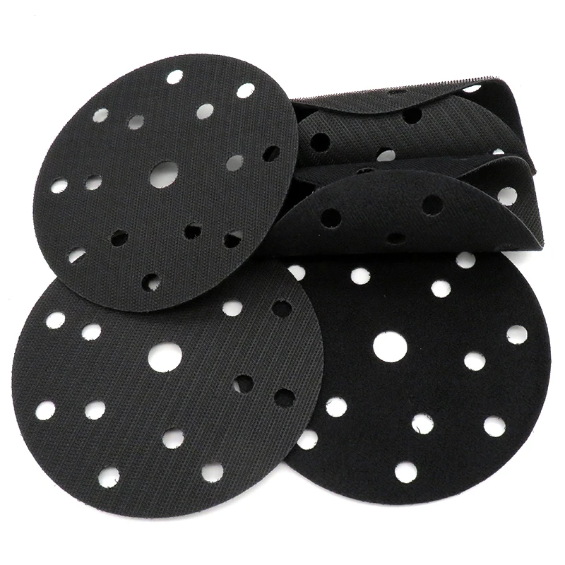 Hook and Loop Protection pad - 6 Inch Interface Pad Disc Power Tool Accessories for Sander Polishing & Grinding images - 6