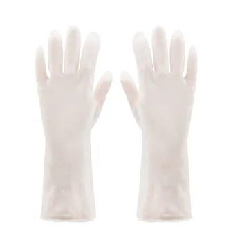

Kitchen Rubber Warm Work Gloves Protective Gloves Washing Cleaning Tool Protect Hand Gloves Family Food Safety 417#2