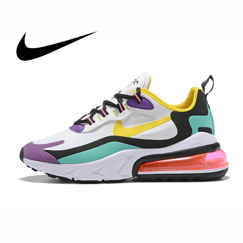 

Nike Air Max 270 React Running Shoes for Women Outdoor Sports Sneakers Designer Athletic Footwear Jogging Walking AT6174-002