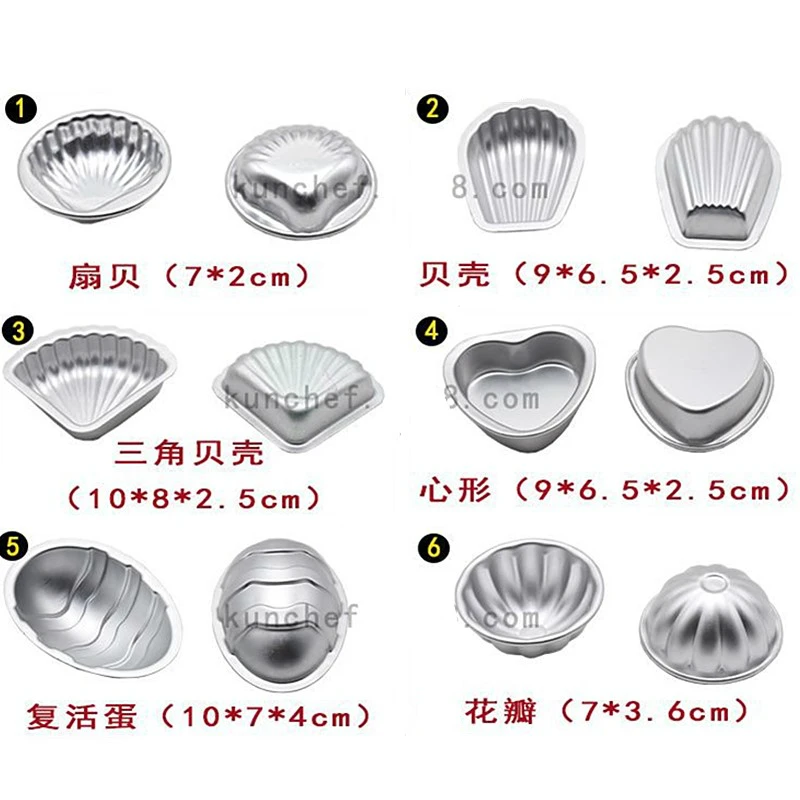 2Pcs/set Round Aluminium Alloy Bath Bomb Molds DIY Tool Salt Ball Homemade Crafting Semicircle Sphere Shell Metal Bath Tool Mold