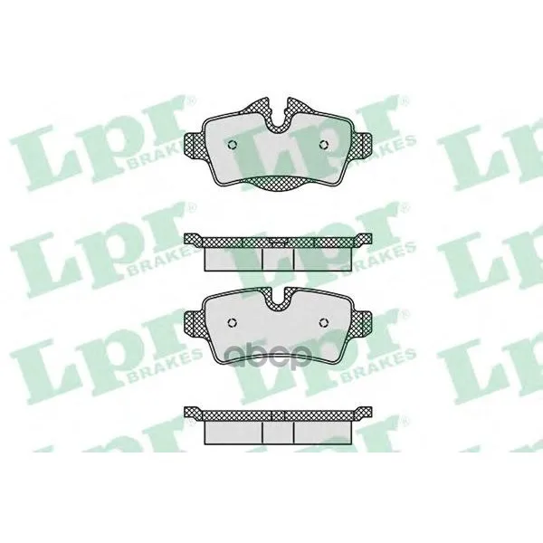 Колодки Тормозные Mini Cooper 06-/One/Clubman 07- Задние Lpr 05p1481 Lpr арт. 05P1481
