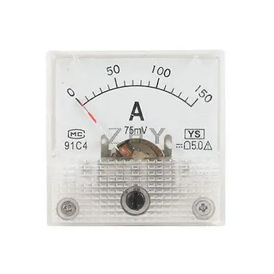 

91C4 DC Current 150A Analog Pointer Panel Meter Ammeter