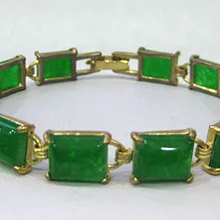 wholesealNatural Stone beads link cuff bangle bracelet 7.5 inch AAA#b10