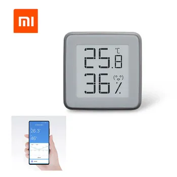 

[Upgrade Version] Xiaomi MMC E-Ink Screen BT2.0 Smart Bluetooth Thermometer Hygrometer Works with MIJIA App Home Gadget Tools