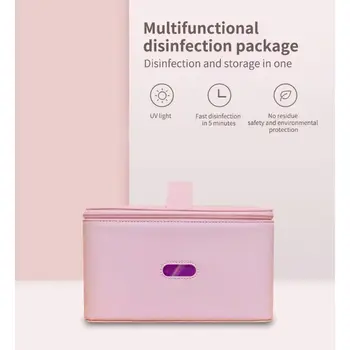 

Portable UVC Disinfection Bag USB for Mask Baby Milk Bottle Clothes Towel Sterilizer Keep Clean Organizer Sterilization
