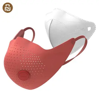 

Youpin AirPOP Air Wear PM0.3/PM2.5 Anti-haze Face Mask With 2Pcs Filter Adjustable Ear Hanging Comfortable Adult Face Mask