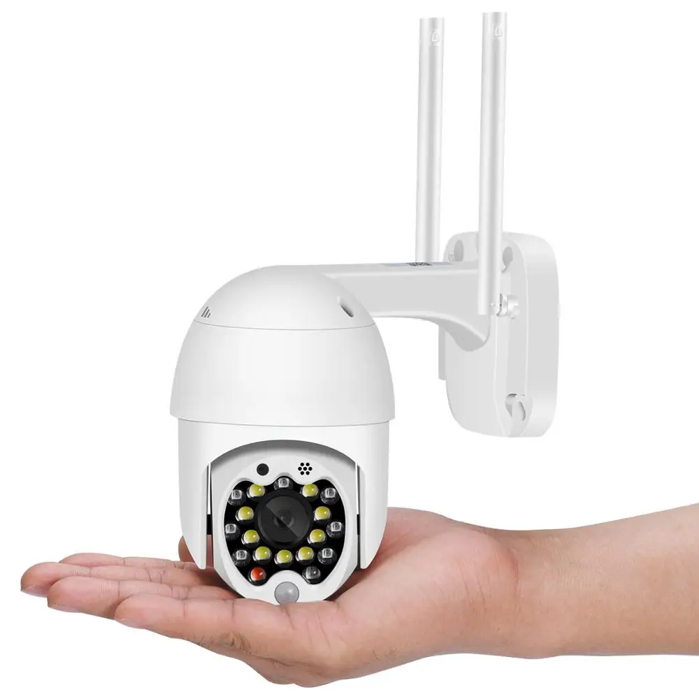 Besder 1080P мини аудио Wi-Fi камера 4x зум Автоматическое отслеживание наружная IP камера Облачное хранилище Обнаружение движения камера видеонаблюдения