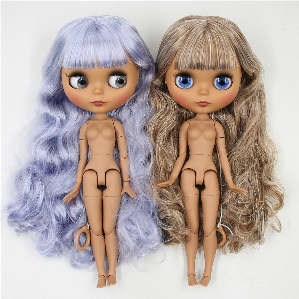 ICY DBS Blyth Doll 1/6 BJD Joint Body White Skin Tan Skin Dark Skin Matte Face Nude Doll 30cm Anime Toy Girls Gift