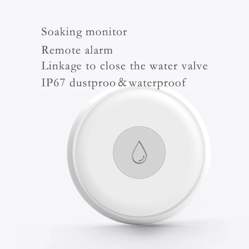 ZigBee Flood Sensor Water Leak Detector Water Tank Full ...