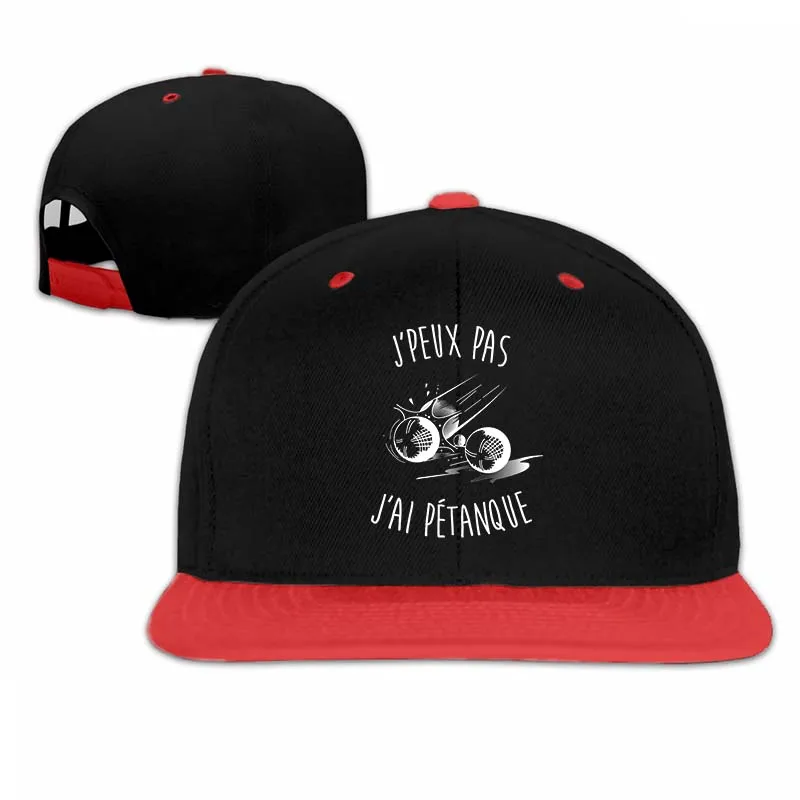 Jpeux pas jai Petanque Baseball cap men women Trucker Hats fashion adjustable cap - Цвет: 5-Red