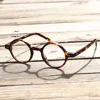 Vintage petite tortue ronde pleine jante acétate montures de lunettes hommes femmes unisexe fait à la main B007 ► Photo 2/6