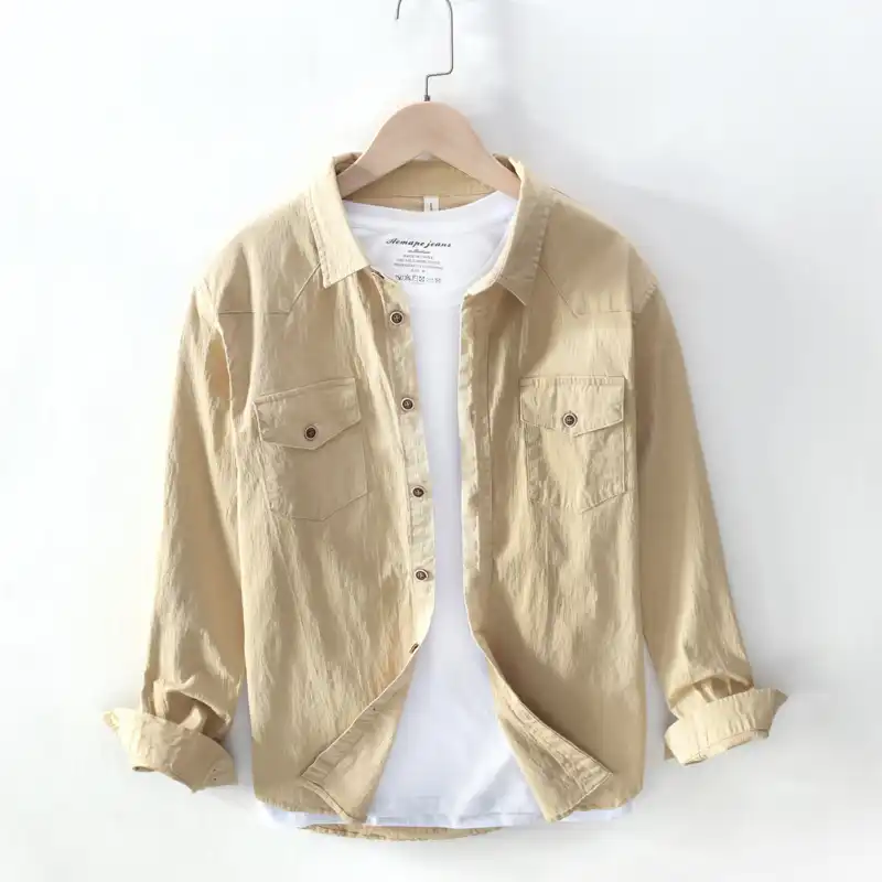 camisas safari hombre