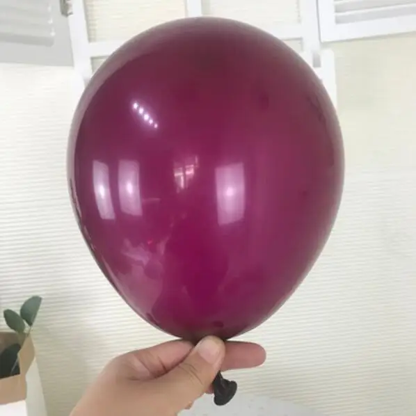 10p Grape purple 12p10-дюймовые воздушные шары в стиле ретро для свадебной тематики, вечерние украшения, баллон, арка, принадлежности для дня рождения, розовые воздушные шары, латексные воздушные шары-гирлянды - Цвет: 10p Grape purple
