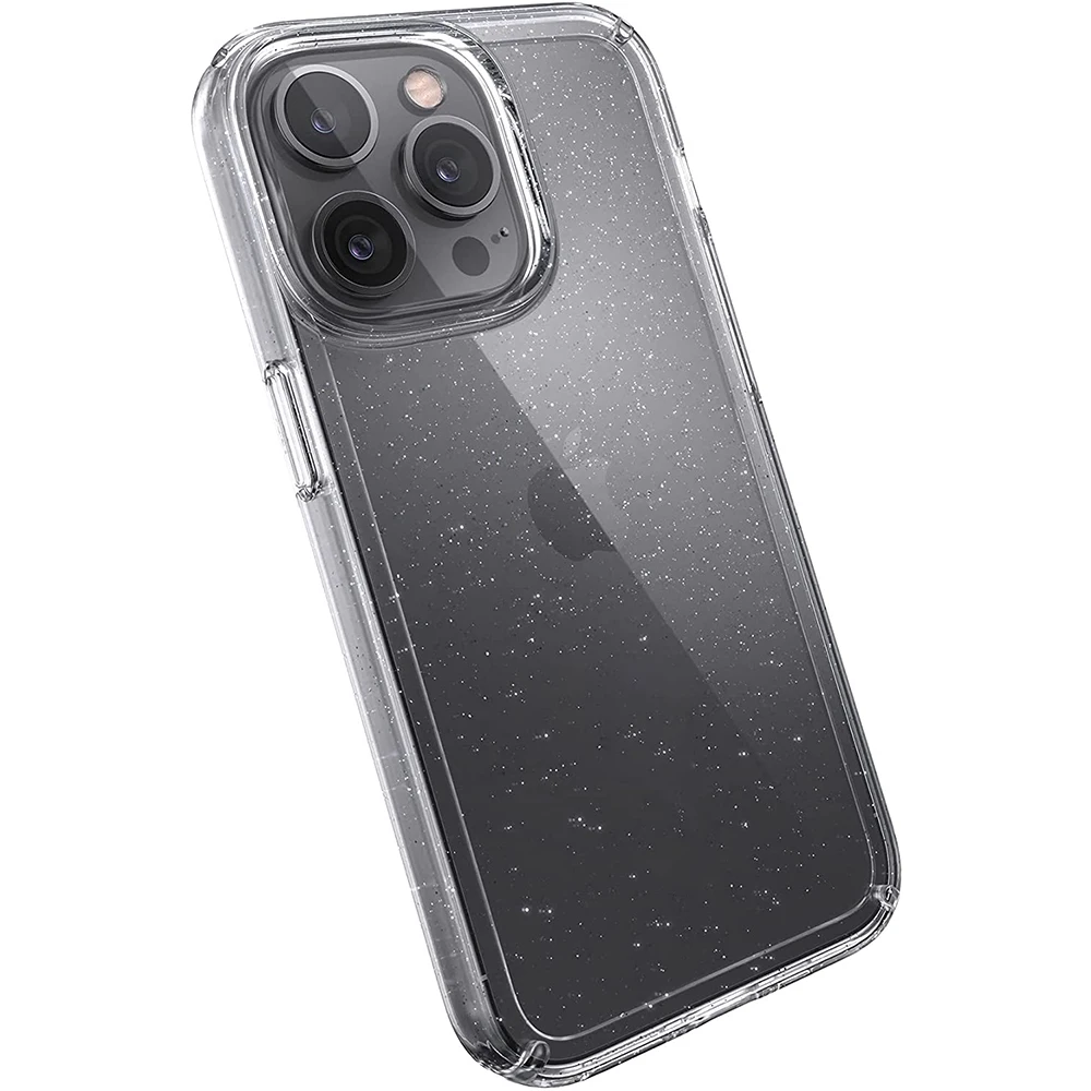 Glitter Clear Hybrid Phone Case Cover