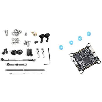 

1 Set F4 Betaflight Flight Flight Controller Built-In BEC Current Sensor & 1 Set Upgrade Metal Gear Bridge Axle