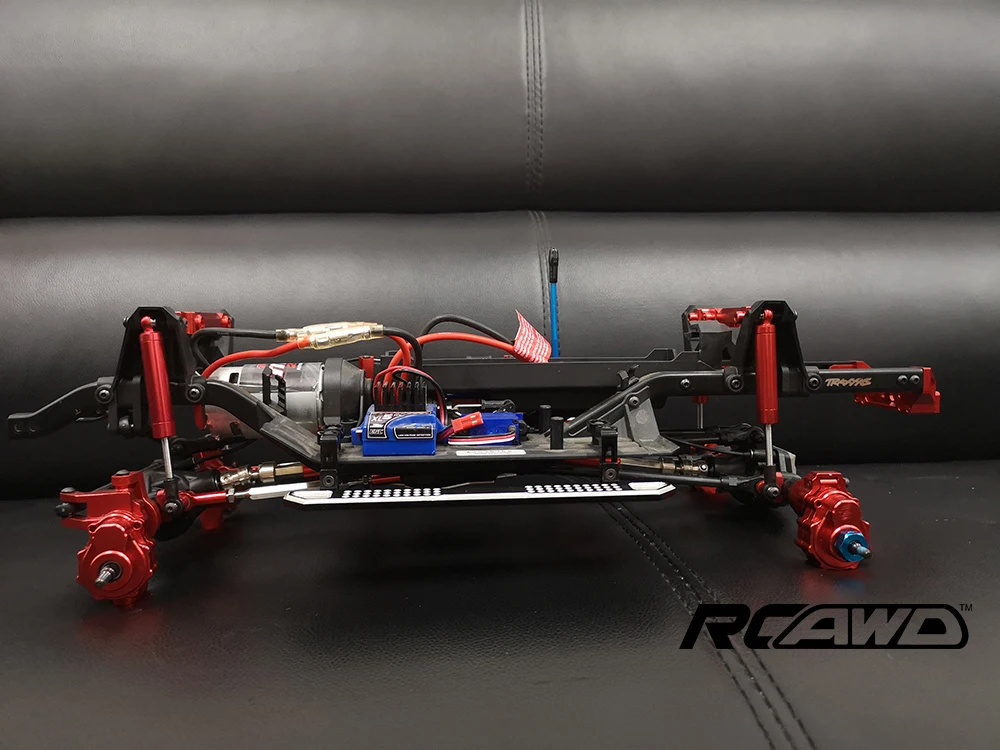 RCAWD 2 шт. пластиковая фара Корпус Крышка для trx4 Rc автомобиля 1/10 Traxxas trx4 trx 4 Блейзер гусеничный Land Rover Defender