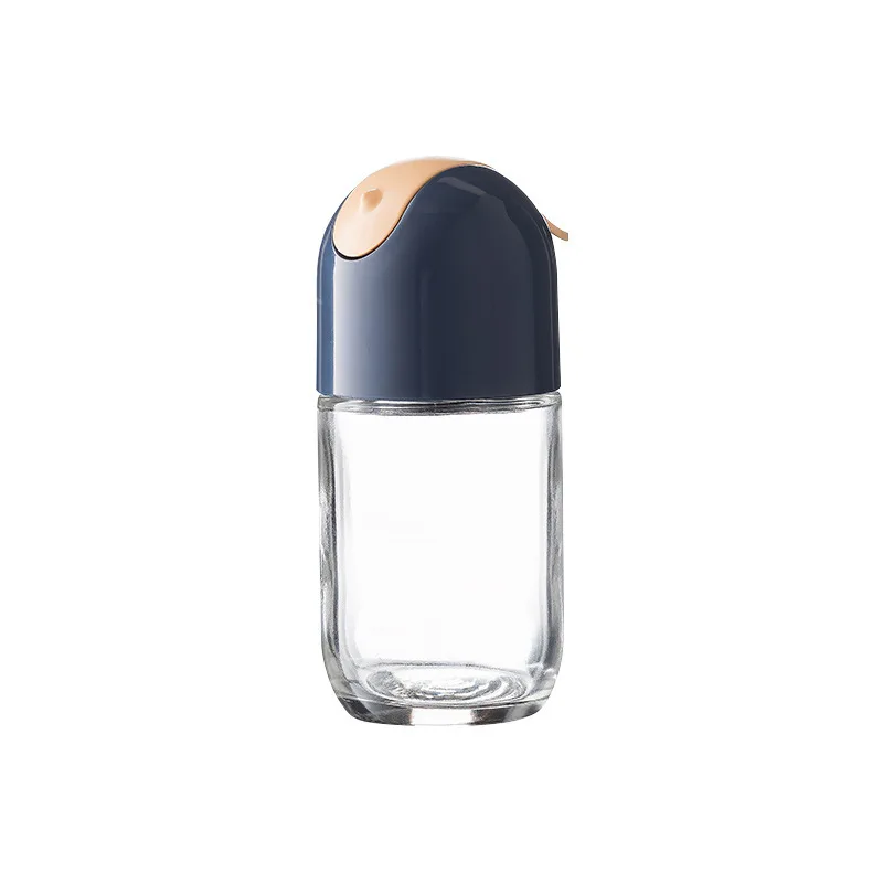 Kitchen Glass Spice Storage Jars With Lid Salt and Pepper Shakers Set Seasoning Organizer Herbs Soy Sauce Oil Bottle With Label
