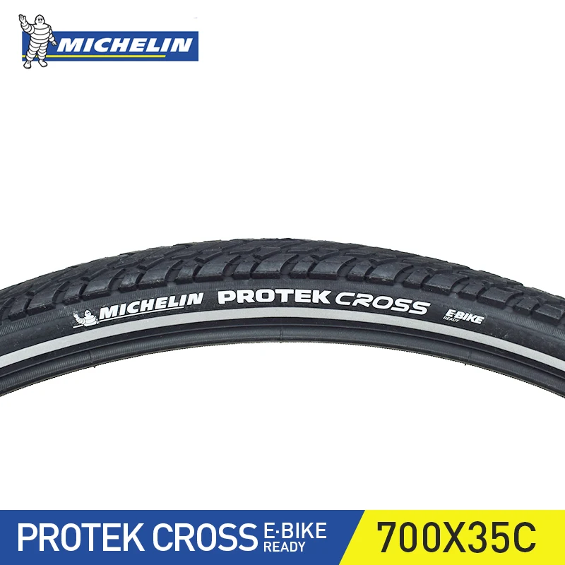 1pc Michelin Protek Cross 700*28c/35c 700*38c Road Bicycle Tire Reflective  Double-sided 700c Bike Tyre Bmx Bike Pneu Bicicleta - Bicycle Tires -  AliExpress