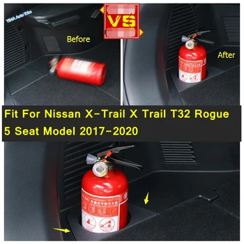 

Lapetus Fire Extinguisher Holder Case Cover Trim Fit For Nissan X-Trail X Trail T32 Rogue 5 Seat Model 2017 - 2020 / Plastic