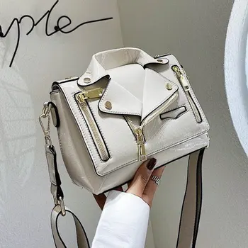 

Fashion Trend Brand Pu Magnetic Buckle Classic Handbag Mini Luxury High Quality Shoulder Bag Elegant Temperament Messenger Bags