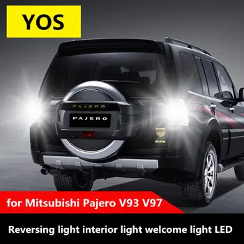 

For Mitsubishi Pajero 2007-2019 Reversing Light LED Pajero Indoor Reading Lights Door Lights Welcome Light T20 5300K 12V 9W LED