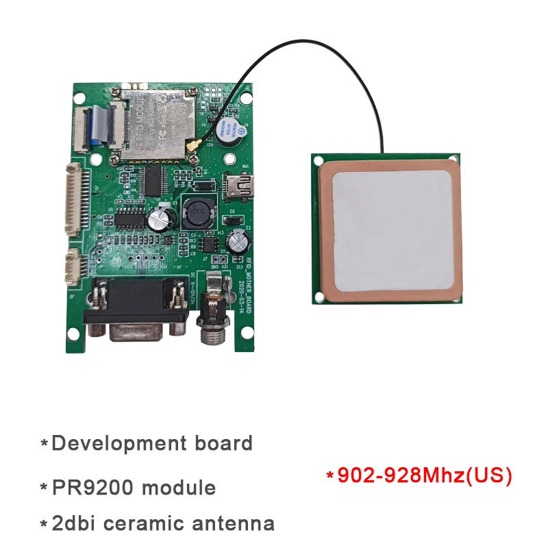 access card reader 865-868Mhz PR9200 Baord Short Range Small Size Low Cost UHF RFID Reader Module with IPEX Socket Stamp Hole Solder smart lock deadbolt Access Control Systems