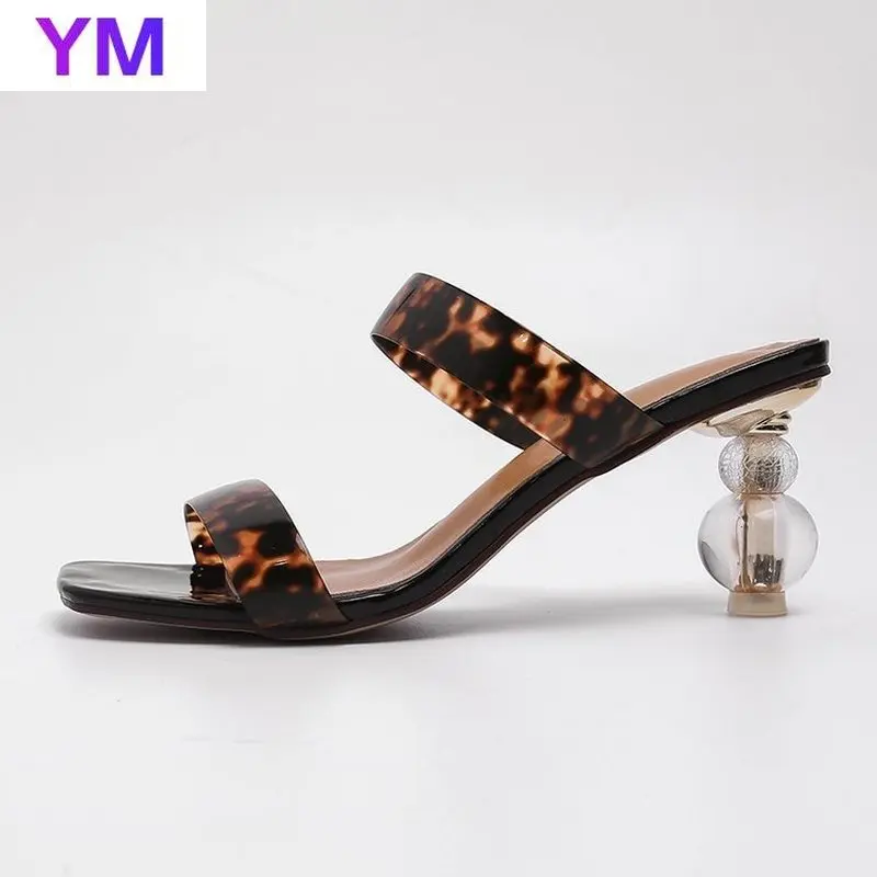 Square Toe Summer Women Shoes Pumps Dress Shoes High Heels Boat Shoes Wedding Shoes Tenis Feminino with Peep Toe Sandals