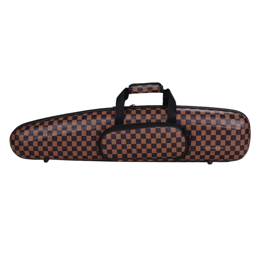 Artificial Leather Духовой инструментальный сопрано саксофон Gig Bag Погодостойкая Ткань Оксфорд Sax B искусственная кожаная сумка - Цвет: Artificial Leather