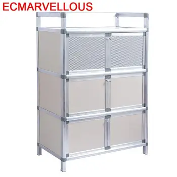 

Tea Cabinet Aparador Moveis Sala De Jantar China Meuble Buffet Mueble Cocina Aluminum Alloy Kitchen Furniture Cupboard Sideboard