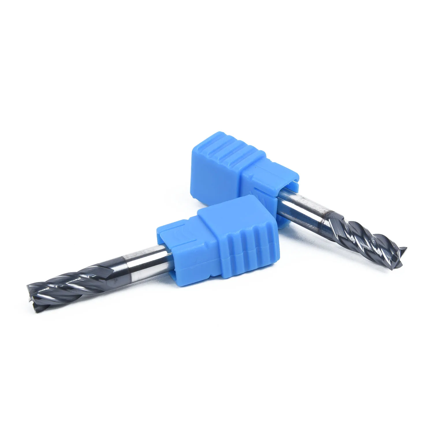 

4 Flute Cutters End Mill CNC Milling Cutter HRC50 TIALN 6mmx50mm Tungsten Carbide 5pcs new