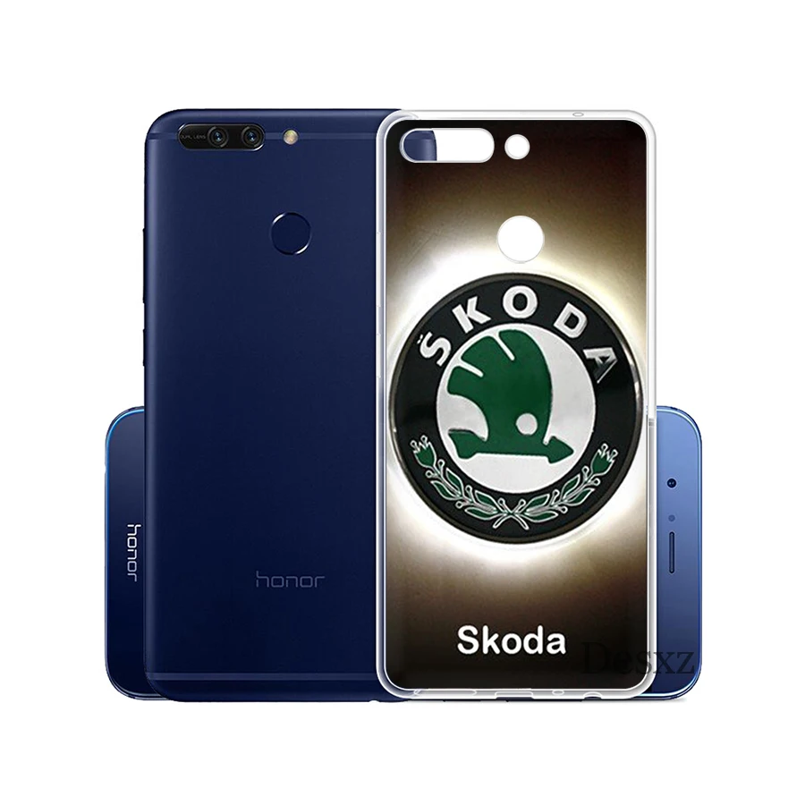 Чехол с логотипом для автомобиля Skoda для huawei P30 P20 P10 P9 P8 Lite Pro Plus P Smart Mini чехол для телефона жесткий чехол