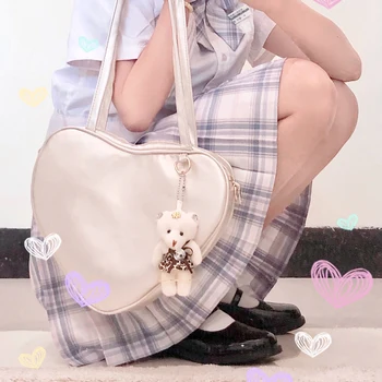 

Lolita bag female 2020 new fashion web celebrity girl love cross body bag small fresh JK hand shoulder bag