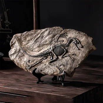 

Paleontology Animal Ornament Scientific Home Decor Display Resin Model Simulated Skeleton Dinosaur Statue Craft Educational Toy