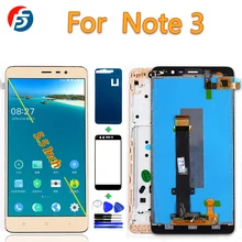 Протестированный сенсорный экран для Xiaomi Redmi Note 3 150 мм 5,5 дюймов ЖК-дисплей дигитайзер сборка рамка с бесплатными инструментами стеклянная пленка