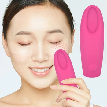 

Electric Facial Cleansing Brush Deep Cleaning Face Ultrasonic Silicone Beauty Eye Massage Face Cleansing Instrument Charger