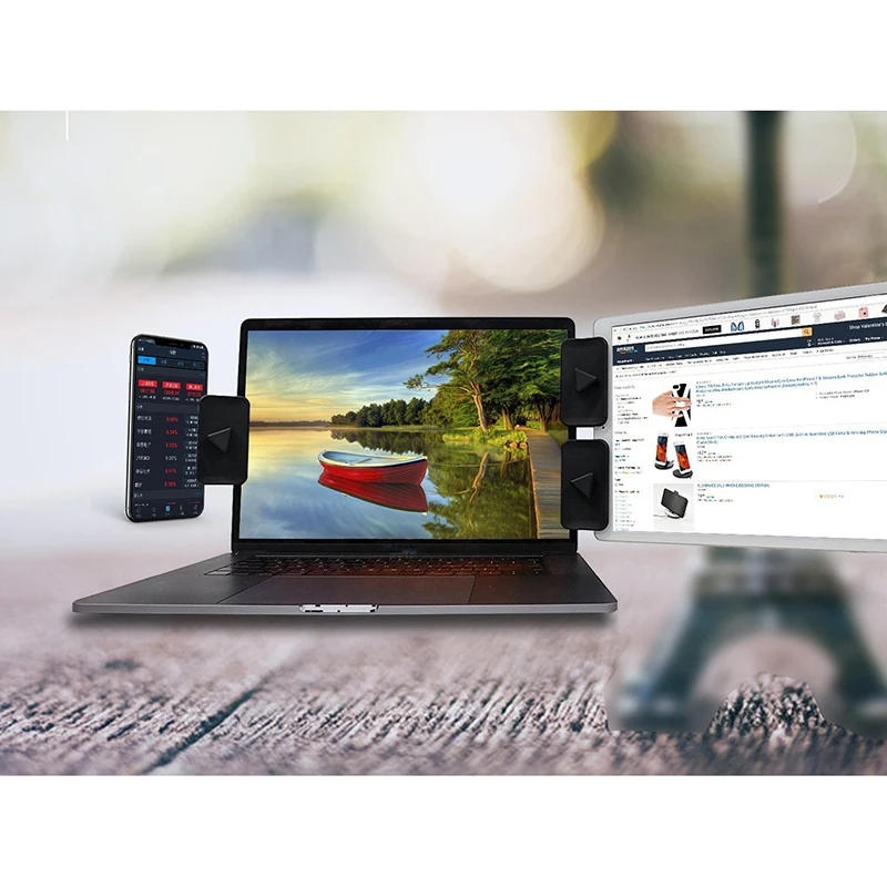 Боковое крепление клип для двойного монитора двойной дисплей Ipad монитор и